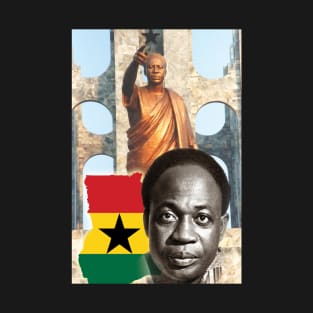 Kwame Nkrumah First President of Ghana and Pan African Leader T-Shirt