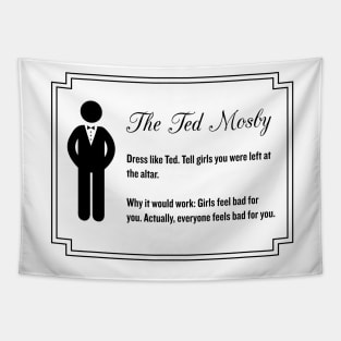 The Ted Mosby - From the Playbook of Barney Stinson Tapestry