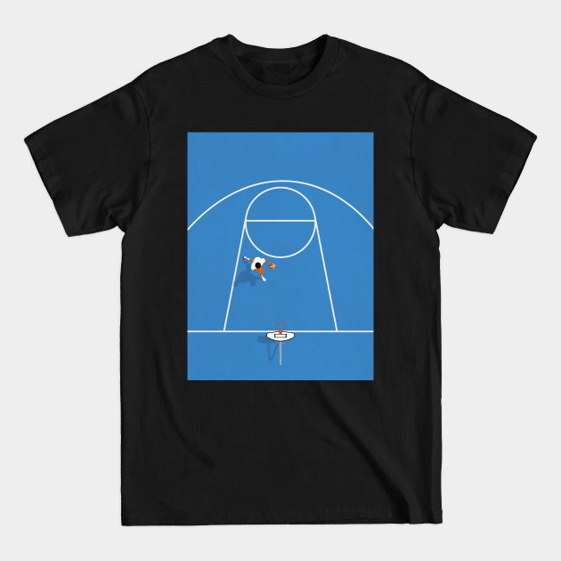 Disover Shoot Hoops | Basketball Artwork - Basketball Gifts - T-Shirt