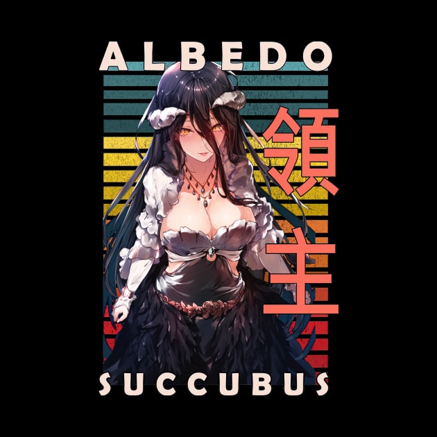 Albedo Succubus Over Lord Weeaboo Guild Anime by CarolIrvine