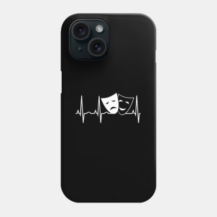 Theatre - Drama Theatre Heartbeat Phone Case