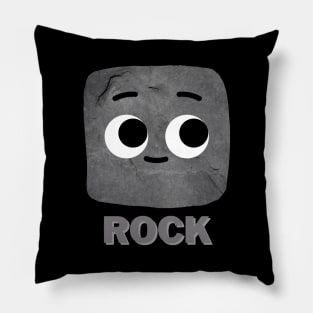 Rock Paper Scissors (Rock) Pillow