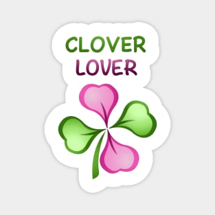 Clover Lover (borderless) Magnet