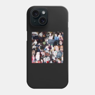 the office christmas collage Phone Case