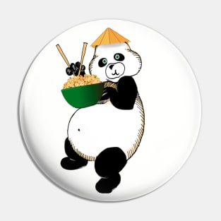 Eating panda Pin