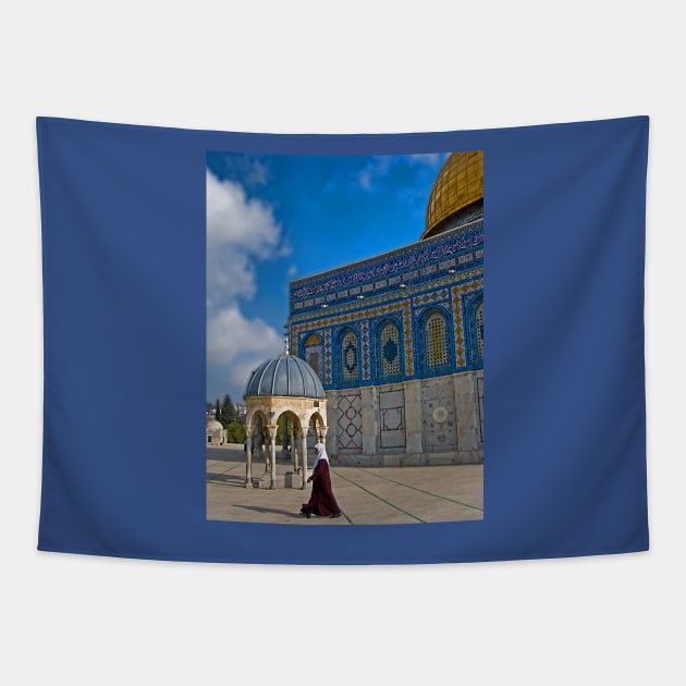 Temple Mount, Jerusalem Tapestry by vadim19