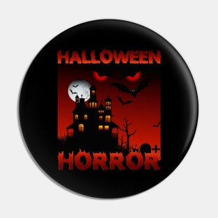 Halloween Horror Scary Costume Pin