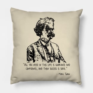 Mark Twain Pillow