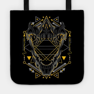 skull tattoo Tote