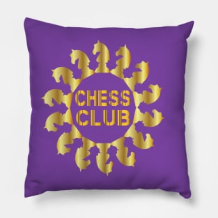 Funny chess club gift Pillow