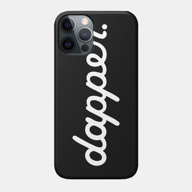 Dapper Black - Dvpper - Phone Case