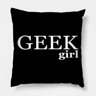 Geek Girl Pillow