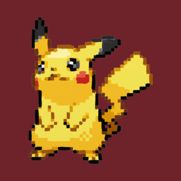 Pikachu 8 Bits - 8 Bits - T-Shirt | TeePublic