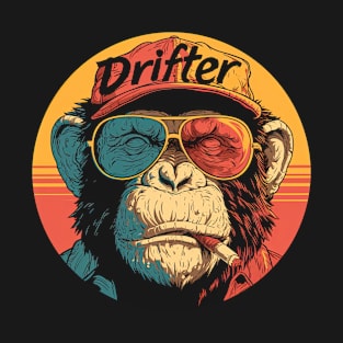 Drifter Iron Maiden monkey T-Shirt