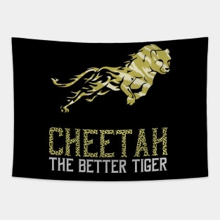 Cheetah Tiger Tapestry