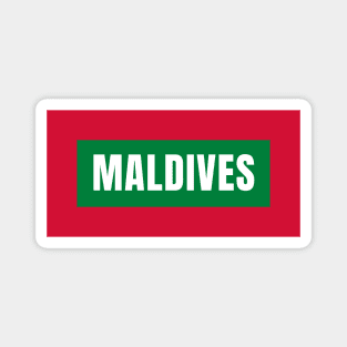 Maldives Flag Colors Magnet