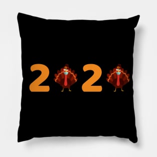 2020 Funny Thanksgiving Turky Pillow