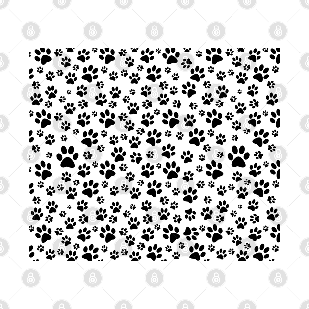 Paw Print Pattern by KA Creative Design