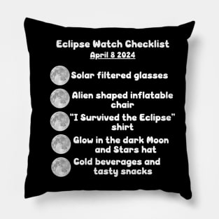 Eclipse Shirt 2024 Eclipse Tshirt Total Solar Eclipse Shirt April 8 2024 Tee Eclipse 2024 Funny Astronomy Gift Solar Eclipse Pillow