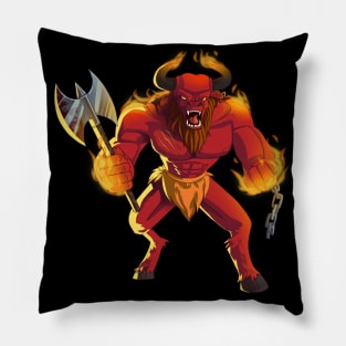 Charlok Minotaur. Pillow