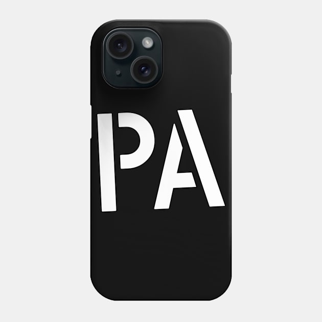 PA Pennsylvania USA Phone Case by TONYSTUFF