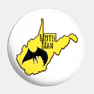 Mothman West Virginia Pin