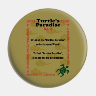 Turtle's Paradise Flyer No. 6 Pin