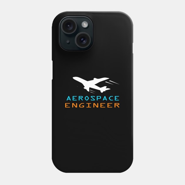 aerospace engineer tee shirt airplane engineering Phone Case by PrisDesign99