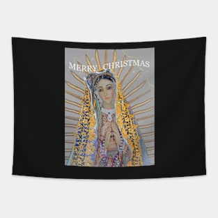 Mary custom Christmas card Tapestry