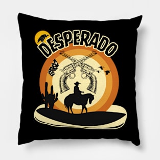 Desperado - Western Style T-Shirt Pillow