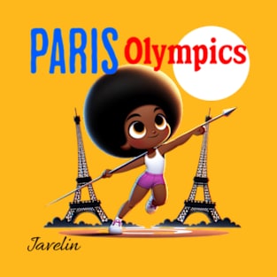 Paris Olympics Javelin T-Shirt