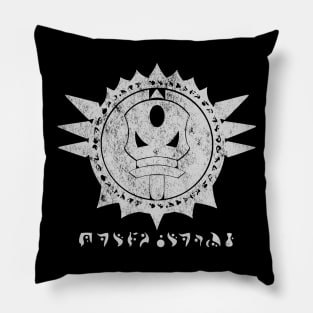 THE BARON'S ORDER (WHITE PRINT) Pillow