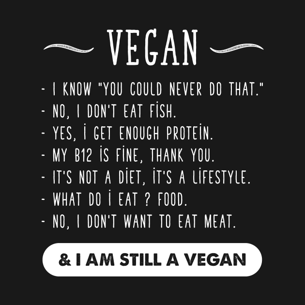 Vegan and I am still vegan by captainmood