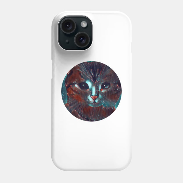 Curious mycat, revolution for cats Phone Case by GoranDesign