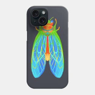 Aesthetic Cicada Drawing Phone Case