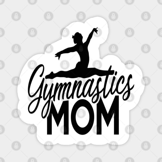 Gymnastics Mom Magnet by Pixel Threads 