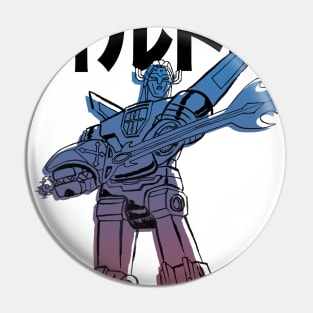 Japanese Beast King GoLion Space Defender Pin