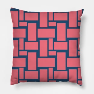 Rectangular Seamless Pattern 003#002 Pillow