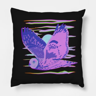 Short-eared Owl Pillow