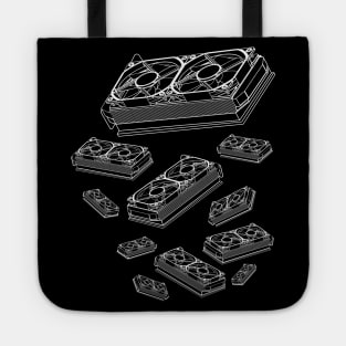 Graphics card for pc gamer and tech nerd Tote