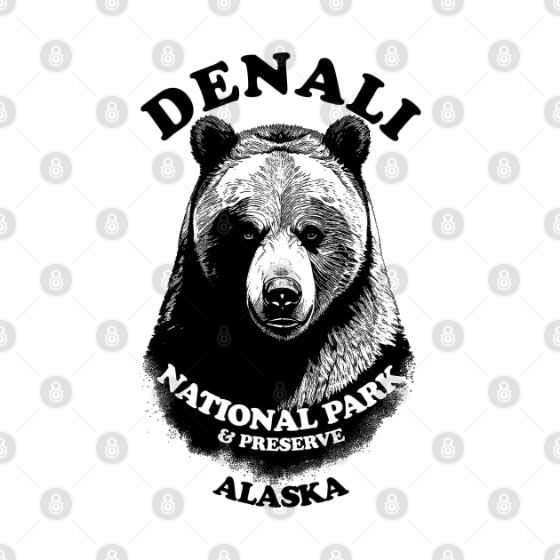 Denali National Park Home Of The Grizzly Bear by TMBTM