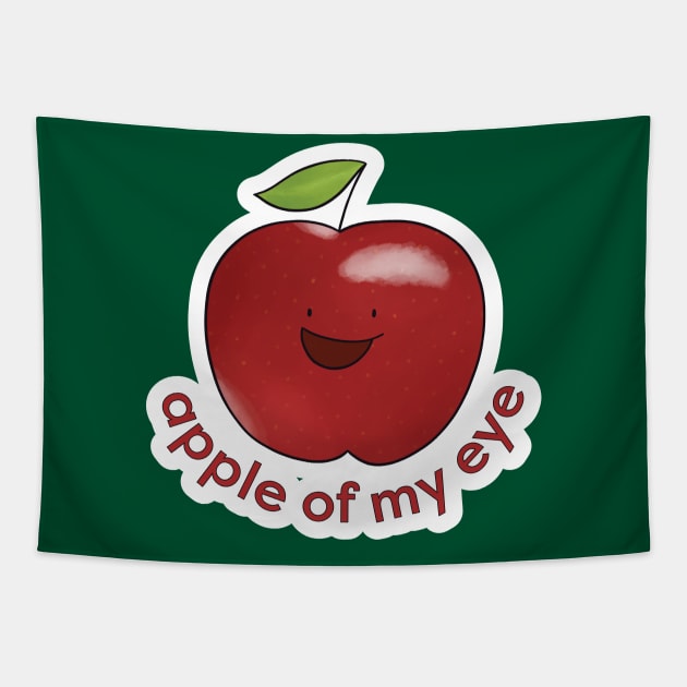 Apple of My Eye Tapestry by Unbrokeann