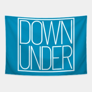 Down Under Australia Souvenir Typography Gift Tapestry