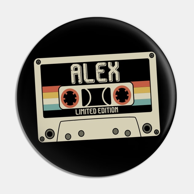 Alex - Limited Edition - Vintage Style Pin by Debbie Art