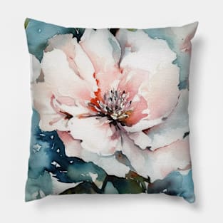 Watercolor flowers Pillow