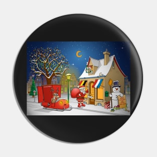 A very Merry Christmas and a happy New Year Pin