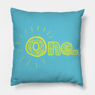 One. Pillow