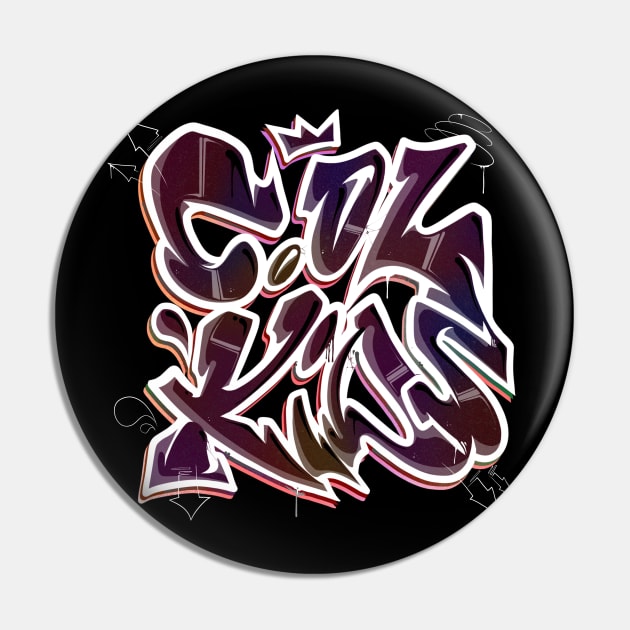 COOL KIDS Pin by Graffitidesigner