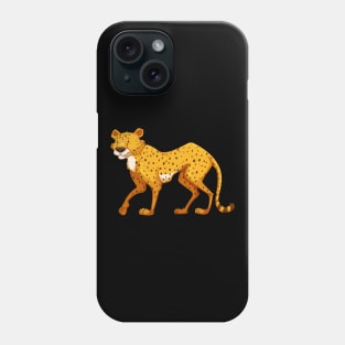 Cute Funny Chetah Cartoon Phone Case