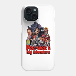 Pee wee herman tee Big adventure 80s movie Phone Case